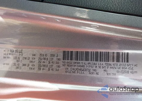 2019 Jeep Wrangler Unlimited Sahara 4X4 from USA, damaged, VIN 1C4HJXEN4KW630732